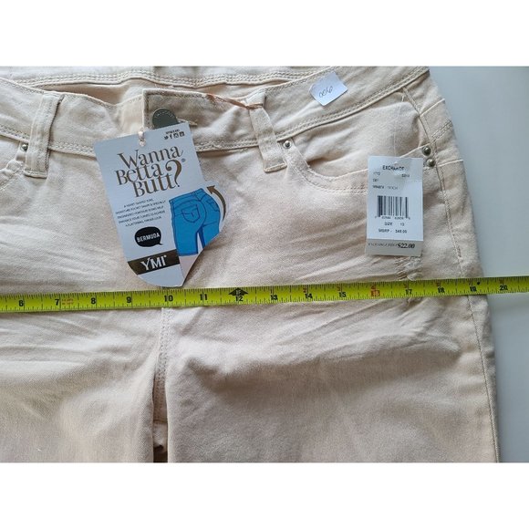 YMI Wanna betta butt Bermuda Short Size 13 Pink - Picture 7 of 7